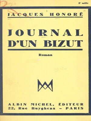 cover image of Journal d'un bizut